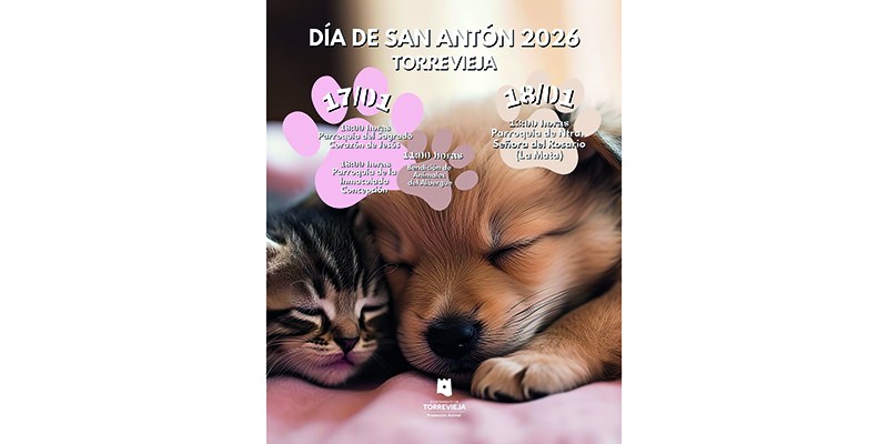 va3446-san-anton Tradicional bendición de mascotas y visita al albergue municipal con motivo de San Antón