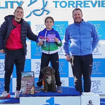 Gran nivel en el Agility celebrado en Torrevieja