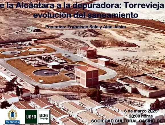 Conferencia sobre la transformación del saneamiento de Torrevieja