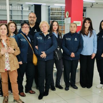 Visita formativa al Archivo Municipal del taller de empleo «Vides de la Mata IV»
