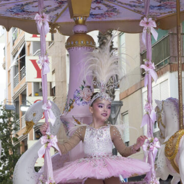 Brillante desfile concurso