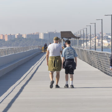 Abierto el segundo tramo de las obras de repavimentación y reparación del Dique de Levante