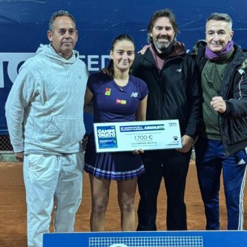 Charo Esquiva campeona del campeonato absoluto de la Comunidad Valenciana