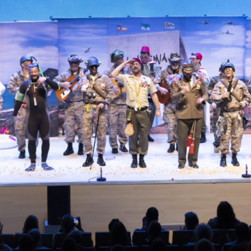 VA3452-SANGOCHAOS LA CHIRIGOTA DE TORREVIEJA “LOS SANGOCHAOS” Se alza con el primer puesto del concurso de chirigotas del carnaval