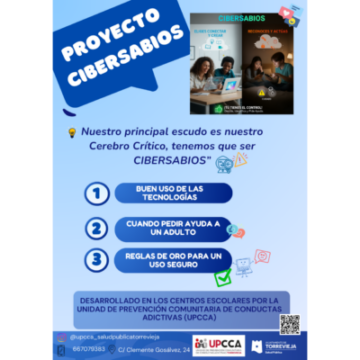 El Ayuntamiento de Torrevieja impulsa el programa “CIBERSABIOS” para promover un uso saludable de los móviles, redes y videojuegos en Primaria