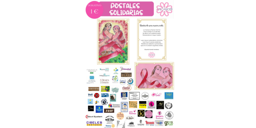 va3452-postales-afecancer Brotes de una nueva vida: arte y solidaridad torrevejense para AFECÁNCER