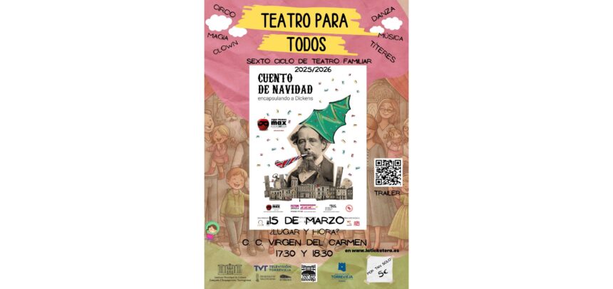 va3454-cartel Torrevieja cartel Teatro Para Todos Cuento de Navidad