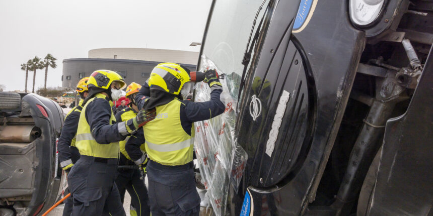 Torrevieja vivió un simulacro de seísmo y tsunami con un gran despliegue de medios