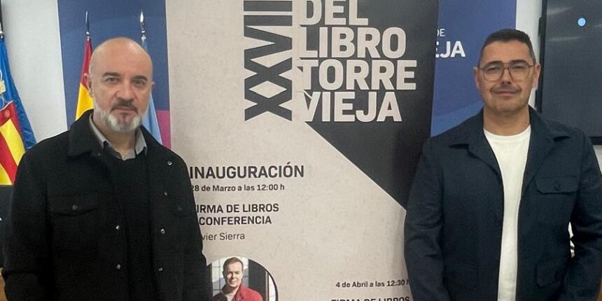 presentación de la feria del libro de Torrevieja 2026 con autores invitados
