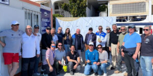 Ganadores del Campeonato Autonómico de Radiocontrol junto a la escuela náutica