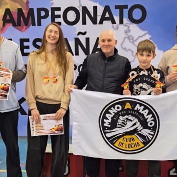 El club Mano a Mano logra seis oros y un bronce en el Campeonato de España de kettlebell