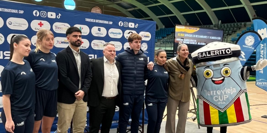 Presentación oficial de la Torrevieja International Cup 2026 en el Palacio de los Deportes