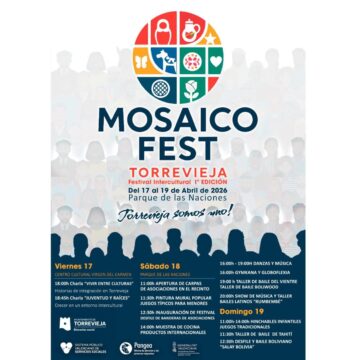 Cartel descriptivo de Mosaico Fest