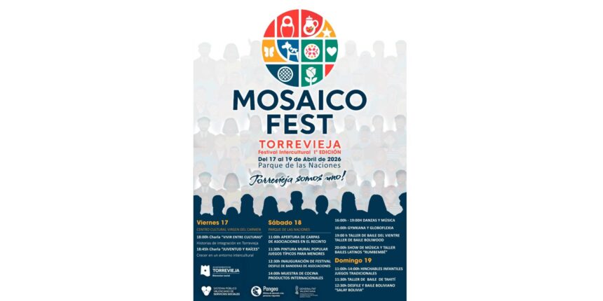 Cartel descriptivo de Mosaico Fest