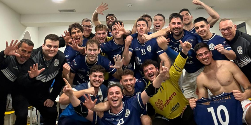 El Mare Nostrum celebra la victoria en el vestuario
