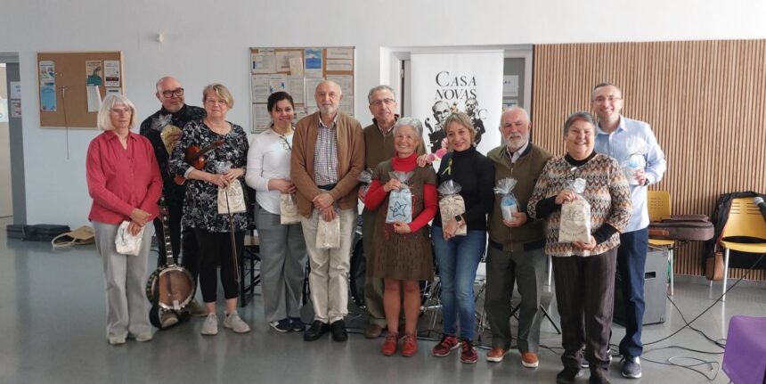 Grupo de los músicos participantes