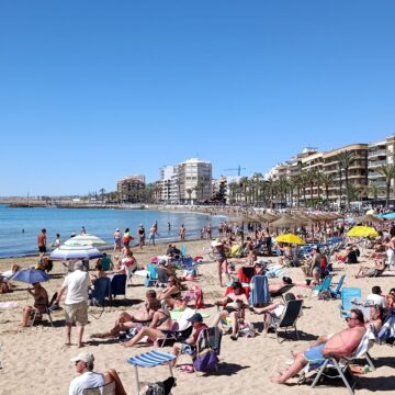 Playa del cura soleado