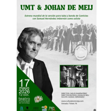 concierto UMT Torrevieja Johan de Meij estreno Canticles Samuel Hernández