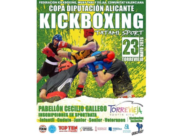 Cartel informativo kickboxing