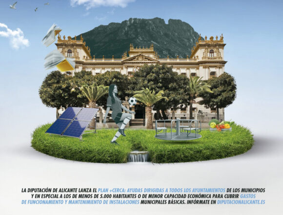 Campaña de la Diputación de Alicante del Plan +Cerca para ayudas a municipios