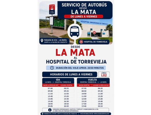 Horario de lunes a viernes