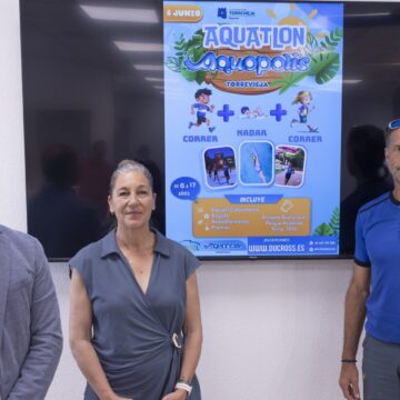 Diana Box presenta el I Aquatlón Aquópolis Torrevieja 2026