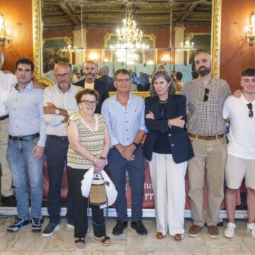 Homenaje a Mariano Galant durante el II Memorial celebrado en Torrevieja