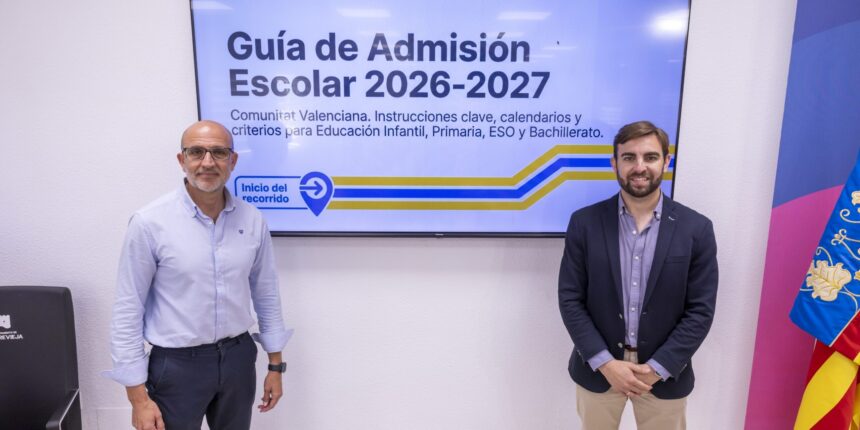 Ricardo Recuero presenta en Torrevieja el proceso de admisión escolar 2026/2027
