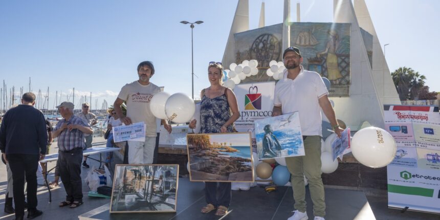 va3464-concurso de pintura El Paseo Vista Alegre se convirtió en una galería de arte