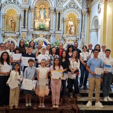 Participantes y ganadores de los XXII Juegos Florales en honor a la Purísima de Torrevieja