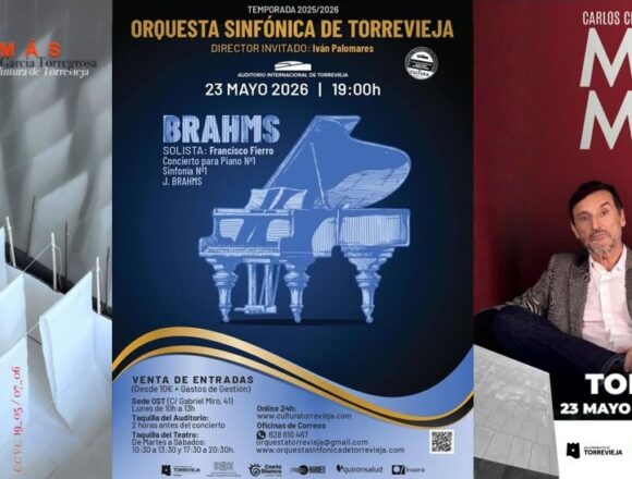 carteles agenda fin de semana