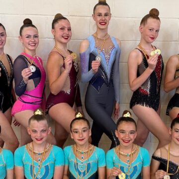 Gimnastas de Torrevieja destacan en el Torneo de Gimnasia Rítmica de Cox