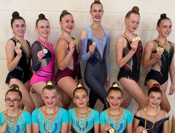 Gimnastas de Torrevieja destacan en el Torneo de Gimnasia Rítmica de Cox