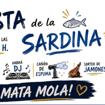 va3468-fiesta-sardina-la-mata-torrevieja-junio-2026.jpg Cartel de la Fiesta de la Sardina de La Mata en Torrevieja con reparto gratuito de sardinas, pan y cerveza, música, cañón de espuma y sorteo de jamones.