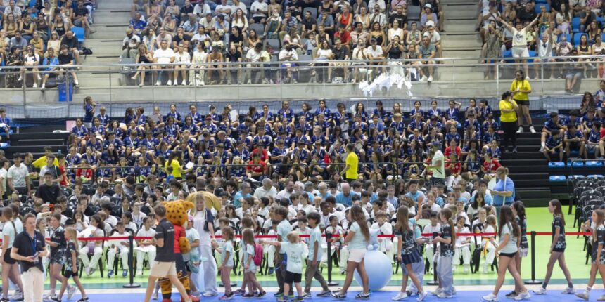 Clausura de las Escuelas Deportivas Municipales de Torrevieja en el Palacio de los Deportes con más de 5.000 asistentes