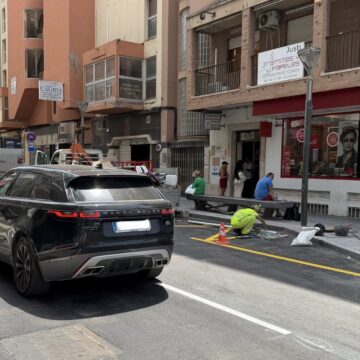 Abierto al tráfico el tramo de la calle Ramón Gallud tras la finalización de las obras pluviales