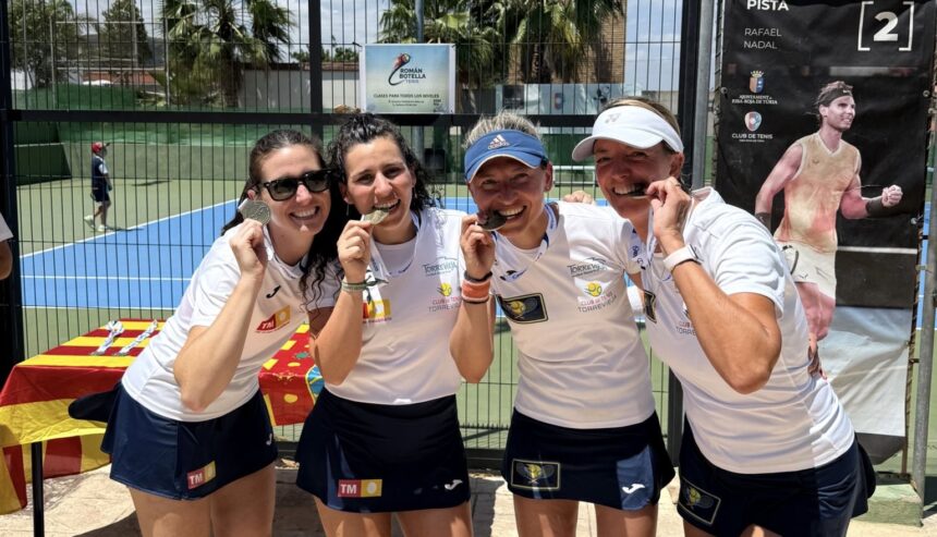 IMG_2886 El equipo de Veteranas +30 del Club de Tenis de Torrevieja se proclama campeón de la Comunidad Valencia de 1ª división