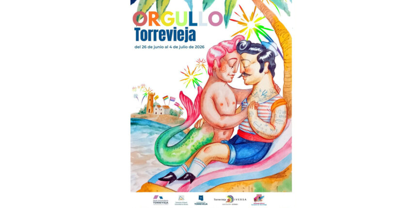 VA3469-orgullo-torrevieja-2026-cartel.jpg Cartel del Orgullo Torrevieja 2026 con ilustración de diversidad y fechas del 26 de junio al 4 de julio