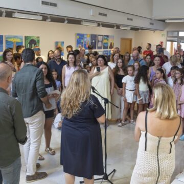 Exposición Naturaleza de la Escuela Municipal de Pintura en el Centro Cultural Virgen del Carmen de Torrevieja