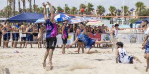 Equipos participantes en el Torneo de Balonmano Playa Nueva Fraternidad en Los Náufragos