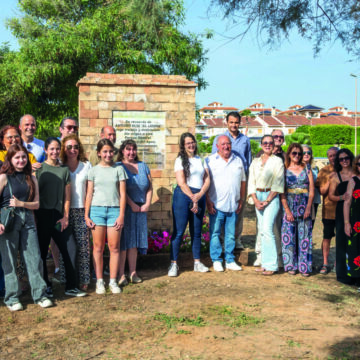 Homenaje a Antonio Ruiz El Liebre en el Paraje Natural Municipal Molino del Agua de Torrevieja