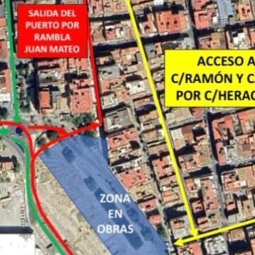 va3474-desvio-trafico-paseo-libertad-obras-puerto-torrevieja.jpg Desvío de tráfico en el paseo de la Libertad por las obras del puerto de Torrevieja