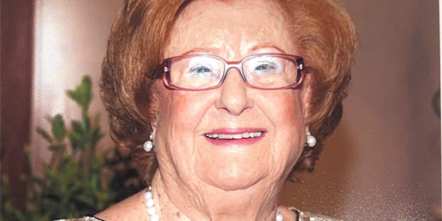 Retrato de Amalia Lucas Rodríguez, fallecida a los 100 años