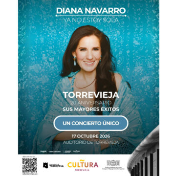 Cartel del concierto de Diana Navarro en Torrevieja dentro de la programación cultural 2026