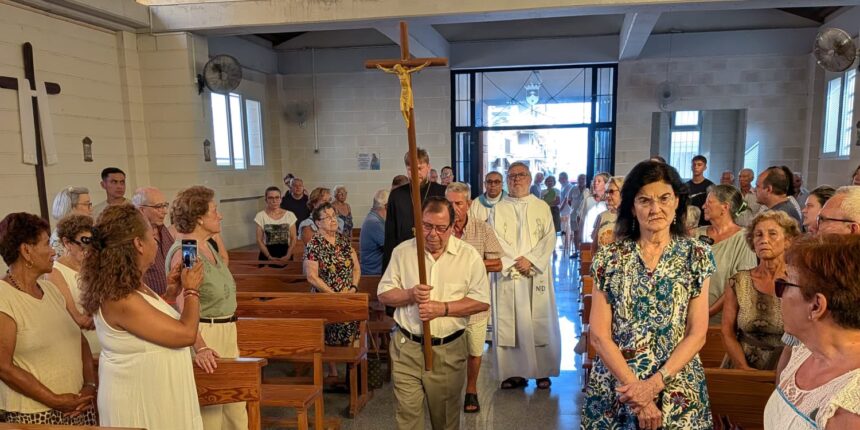 Celebración religiosa en honor a la Virgen del Carmen en Torrevieja