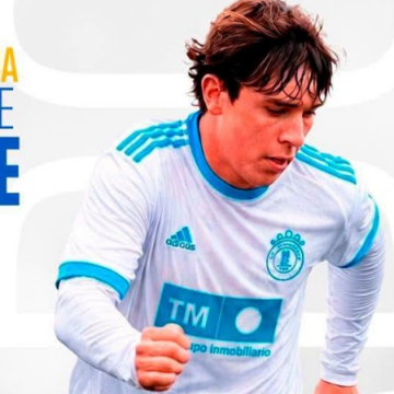 Cartel del fichaje de Adrián Gutiérrez por el Sporting Costablanca Torrevieja para la temporada 2026-2027