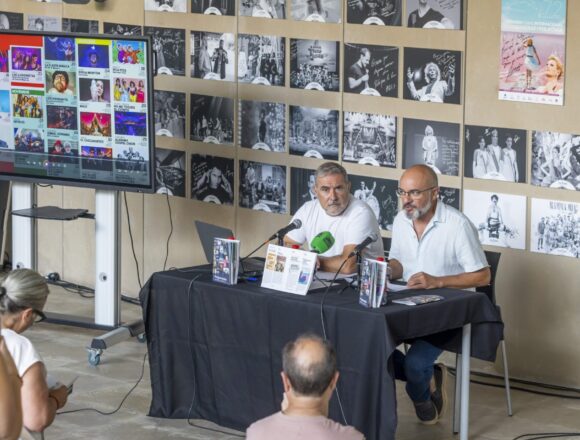 VA3475-programacion-cultural-torrevieja-noviembre-diciembre.jpg Antonio Quesada y Lalo Díez durante la presentación de la programación cultural de Torrevieja para el último cuatrimestre de 2026.