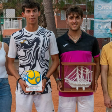 Jordi Domenech y Judith Perelló, ganadores del 48.º Torneo Ciudad de Torrevieja de Tenis