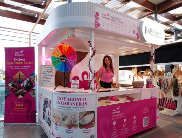 VA3476-miss-flamingo-habaneras-emprende-torrevieja.jpg Esther Elkouss presenta Miss Flamingo en el espacio Habaneras Emprende