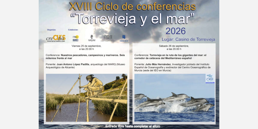 va-3482-torrevieja-y-el-mar-ars-creatio.jpg XVIII ciclo de conferencias «Torrevieja y el mar» organizado por Ars Creatio.